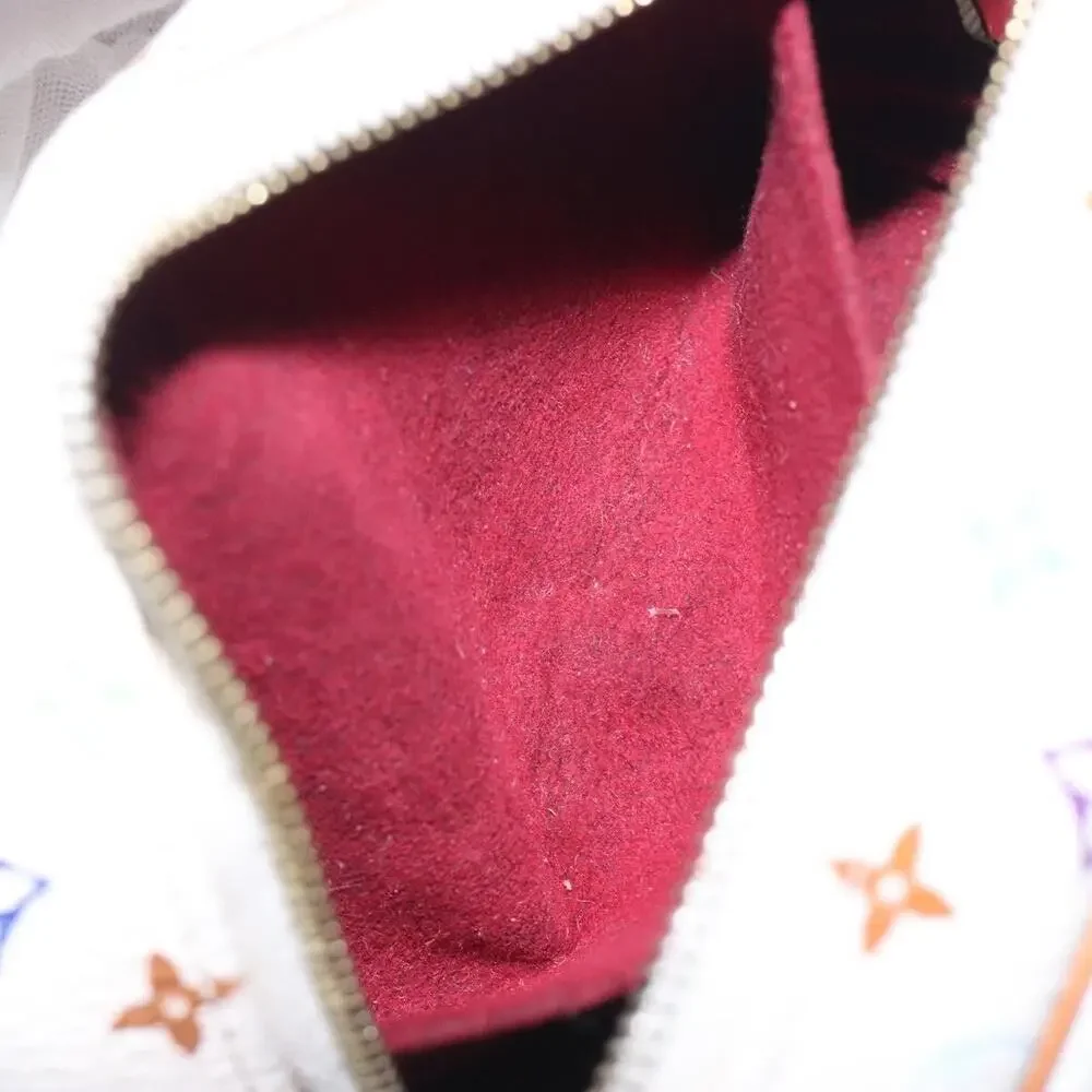 Louis Vuitton Monogram Multicolor Trousse Wapity White Pouch